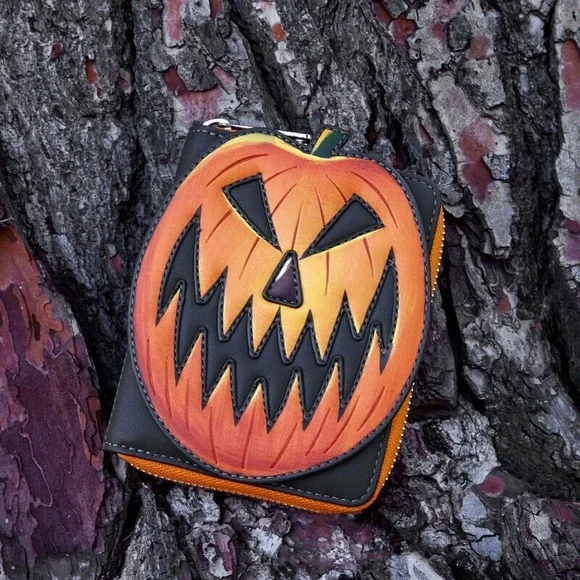 Loungefly Disney Nightmare Before Christmas Exclusive Cameo Zip Around‎ Wallet - Picture 3 of 6